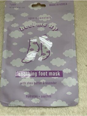 Soothing Foot Mask with Shea Butter & Lavender - Lavender